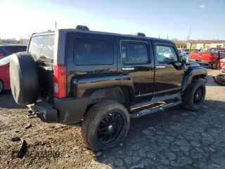 2008 Hummer H3 Luxury z VIN 5GTEN43E588196545, wystawiony jako Copart lot #45477415 z przebiegiem 193 982 mil mil oraz Szkoda całkowita • Salvage title. Historia ofert i sprzedaży dostępna na DreamBid. Obrazek 3.