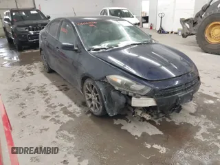 2014 Dodge Dart SXT with VIN 1C3CDFBB0ED860214, listed as a IAAI auction lot 41606226 with 162,241 mi miles. Bid and sale history available at carsss.com. Image 1.