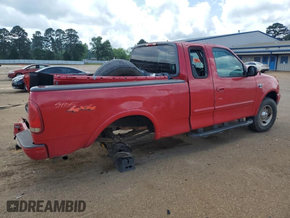 1999 Ford F-150 XL z VIN 1FTRX18L8XKC14644, wystawiony jako Copart lot #53959095 z przebiegiem Nie podano mil oraz Szkoda całkowita • Salvage title. Historia ofert i sprzedaży dostępna na DreamBid. Obrazek 3.