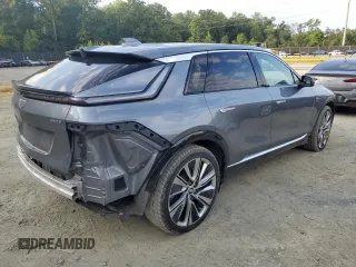 2023 Cadillac LYRIQ RWD Luxury z VIN 1GYKPMRK6PZ001962, wystawiony jako Copart lot #66556704 z przebiegiem 48 647 mil mil oraz Szkoda całkowita • Salvage title. Historia ofert i sprzedaży dostępna na DreamBid. Obrazek 3.