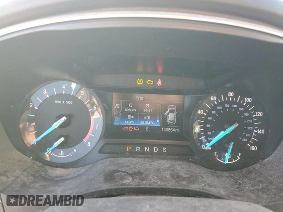 2016 Ford Fusion SE with VIN 3FA6P0H70GR207351, listed as a Copart auction lot 85886494 with 140,864 mi miles and Salvage Title. Bid and sale history available at DreamBid. Image 9.