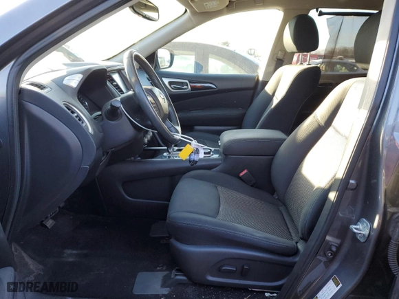 2017 Nissan Pathfinder S with VIN 5N1DR2MM2HC909265, listed as a Copart auction lot 87209874 with 132,586 mi miles and Salvage Title. Bid and sale history available at carsss.com. Image 7.