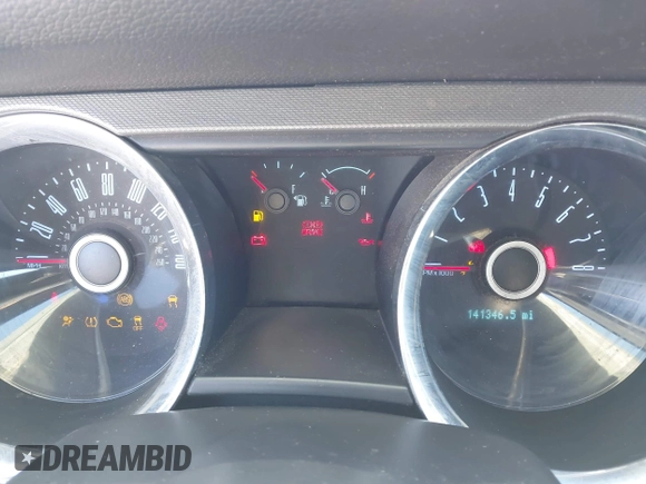 2014 Ford Mustang V6 with VIN 1ZVBP8EM7E5296964, listed as a IAAI auction lot 41325336 with 141,346 mi miles. Bid and sale history available at carsss.com. Image 7.