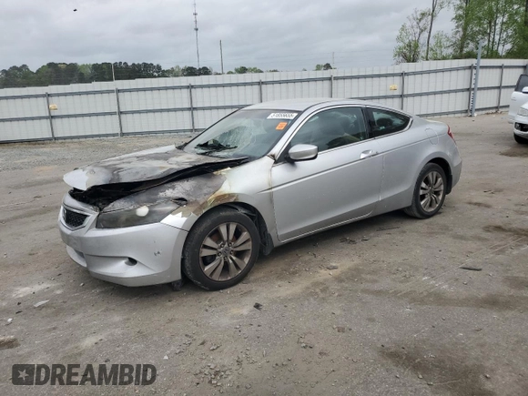 2009 Honda Accord LX-S with VIN 1HGCS123X9A025744, listed as a Copart auction lot 51855655 with Not Provided miles and Salvage Title. Bid and sale history available at DreamBid. Image 1.