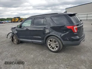 2017 Ford Explorer XLT with VIN 1FM5K8D81HGD00692, listed as a Copart auction lot 58117395 with 133,267 mi miles and Salvage title. Bid and sale history available at DreamBid. Image 2.