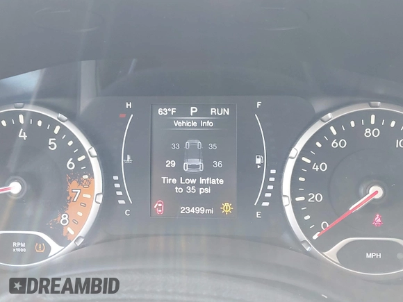 2018 Jeep Renegade Latitude with VIN ZACCJABB2JPH96664, listed as a IAAI auction lot 42221060 with 23,499 mi miles and . Bid and sale history available at DreamBid. Image 7.