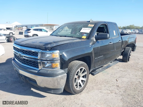 2015 Chevrolet Silverado 1500 LS with VIN 1GCRCPEC7FZ219570, listed as a IAAI auction lot 40565238 with 136,173 mi miles. Bid and sale history available at carsss.com. Image 2.