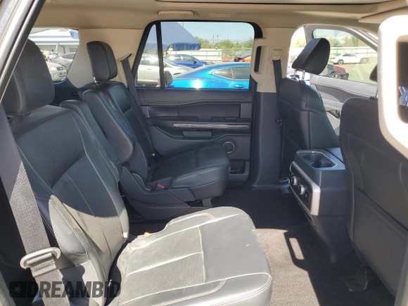 2022 Ford Expedition XLT с VIN 1FMJU1HT9NEA64525, выставлен на аукционе Copart как лот 61219075 с пробегом 36 718 миль миль и Списание • Salvage title. История ставок и продаж доступна на DreamBid. Изображение 11.