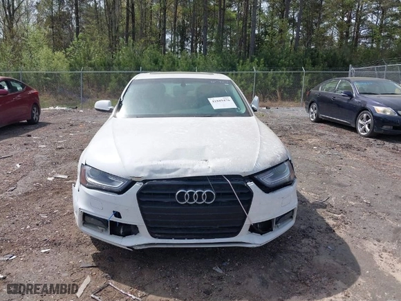 2016 Audi A4 Premium with VIN WAUAFAFL6GN015929, listed as a IAAI auction lot 41889476 with 165,184 mi miles. Bid and sale history available at carsss.com. Image 12.
