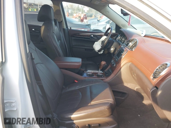 2014 Buick Enclave Leather with VIN 5GAKVBKD5EJ170931, listed as a IAAI auction lot 41797367 with 65,200 mi miles and . Bid and sale history available at DreamBid. Image 5.