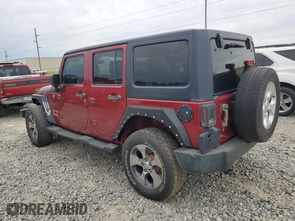 2012 Jeep Wrangler Unlimited Sport RHD with VIN 1C4BJWKGXCL102279, listed as a Copart auction lot 75360814 with 262,514 mi miles and Salvage title. Bid and sale history available at DreamBid. Image 2.