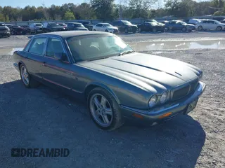 2002 Jaguar XJ with VIN SAJDA12C02LF45939, listed as a IAAI auction lot 41731597 with 162,791 mi miles. Bid and sale history available at carsss.com. Image 1.