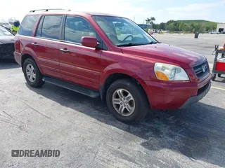 2005 Honda Pilot EX-L z VIN 5FNYF186X5B028381, wystawiony jako IAAI lot #41987808 z przebiegiem 128 155 mil mil oraz . Historia ofert i sprzedaży dostępna na DreamBid. Obrazek 1.