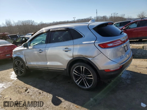 2018 Lincoln MKC Reserve with VIN 5LMTJ3DH5JUL01572, listed as a Copart auction lot 42505795 with 54,883 mi miles and Salvage Title. Bid and sale history available at DreamBid. Image 2.