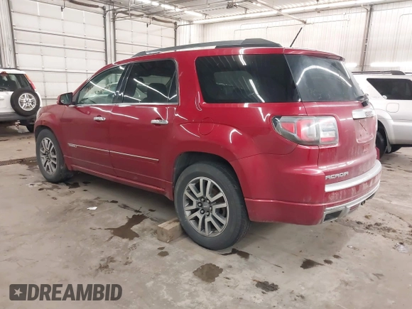 2014 GMC Acadia Denali with VIN 1GKKVTKD0EJ120088, listed as a IAAI auction lot 41683678 with 202,214 mi miles and . Bid and sale history available at carsss.com. Image 3.