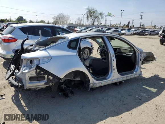 2019 Kia Optima LX with VIN 5XXGT4L32KG369950, listed as a Copart auction lot 55345465 with Not provided miles and Salvage title. Bid and sale history available at DreamBid. Image 3.