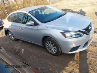 2018 Nissan Sentra SV with VIN 3N1AB7AP3JL644974, listed as a IAAI auction lot 41244714 with 90,458 mi miles. Bid and sale history available at carsss.com. Image 1.