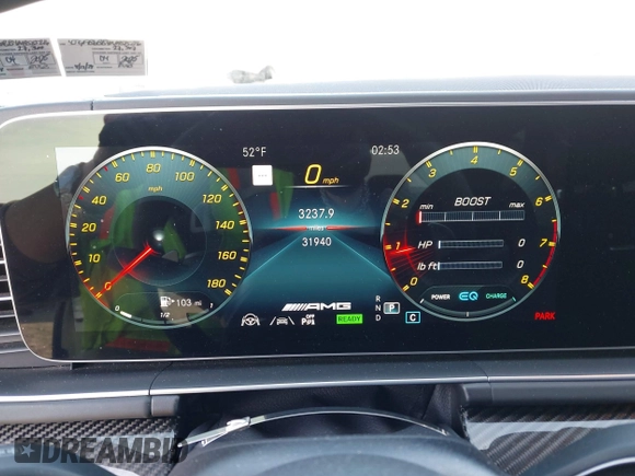 2022 Mercedes-Benz GLE 53 AMG with VIN 4JGFB6BB4NA585216, listed as a IAAI auction lot 41639687 with 31,940 mi miles and . Bid and sale history available at DreamBid. Image 7.