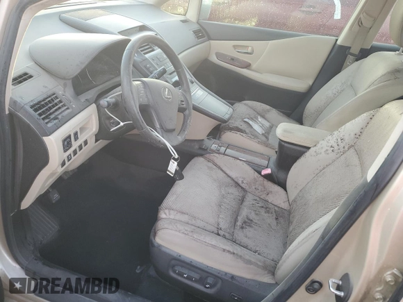 2010 Lexus HS 250h with VIN JTHBB1BA7A2017364, listed as a Copart auction lot 76169674 with 148,020 mi miles and Non Repairable. Bid and sale history available at DreamBid. Image 7.