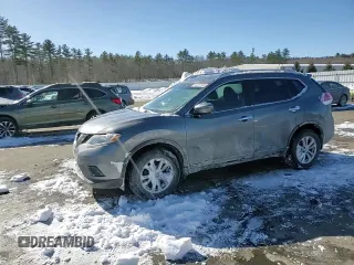 2016 Nissan Rogue SV with VIN JN8AT2MV3GW153593, listed as a Copart auction lot 45297925 with Not Provided miles and Salvage Title. Bid and sale history available at DreamBid. Image 11.