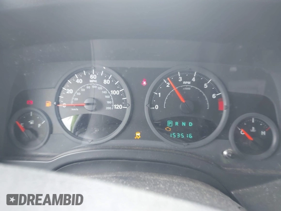 2007 Jeep Compass Sport with VIN 1J8FF47W17D142461, listed as a IAAI auction lot 41629674 with 153,516 mi miles. Bid and sale history available at carsss.com. Image 7.