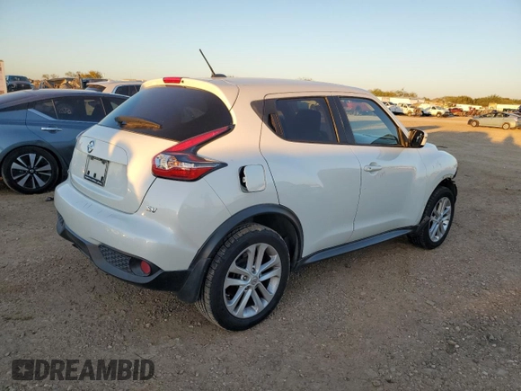 2016 Nissan Juke SL with VIN JN8AF5MR1GT603061, listed as a Copart auction lot 83672064 with 108,701 mi miles and Salvage Title. Bid and sale history available at carsss.com. Image 3.