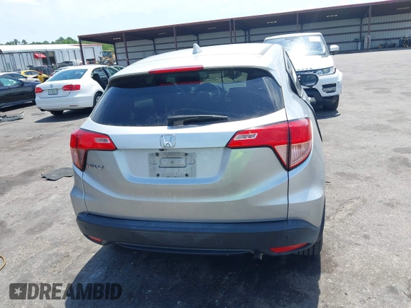 2016 Honda HR-V EX with VIN 3CZRU5H59GM728846, listed as a IAAI auction lot 42105674 with 94,217 mi miles. Bid and sale history available at carsss.com. Image 16.