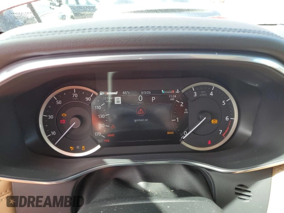 2022 Jaguar F-Pace S with VIN SADCJ2EXXNA698439, listed as a Copart auction lot 46642465 with 21,941 mi miles and Non repairable. Bid and sale history available at DreamBid. Image 9.