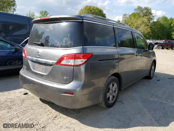 2015 Nissan Quest S with VIN JN8AE2KP9F9126409, listed as a Copart auction lot 49888653 with 0 mi miles. Bid and sale history available at carsss.com. Image 3.