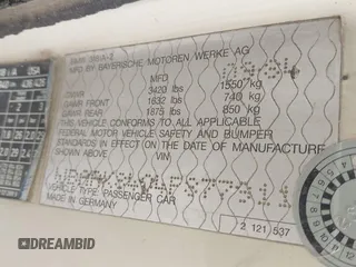 1985 BMW 3 Series с VIN WBAAK8404F8779112, выставлен на аукционе IAAI как лот 42752903 с пробегом 157 085 миль миль и . История ставок и продаж доступна на DreamBid. Изображение 9.