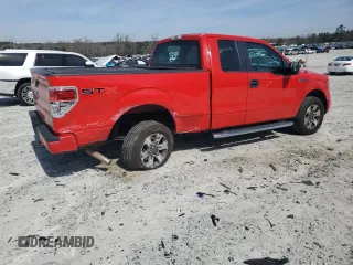 2013 Ford F-150 XL with VIN 1FTFX1CF4DKF89981, listed as a Copart auction lot 49700395 with 127,034 mi miles and Salvage Title. Bid and sale history available at carsss.com. Image 3.