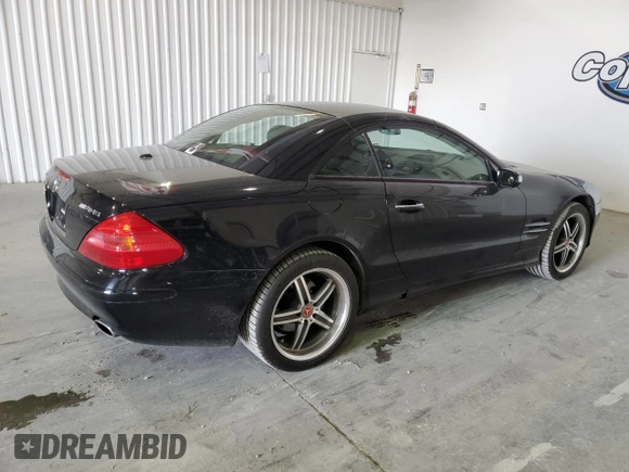 2006 Mercedes-Benz SL 500 with VIN WDBSK75F66F108619, listed as a Copart auction lot 55558014 with 81,686 mi miles and Clean title. Bid and sale history available at DreamBid. Image 3.