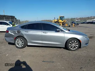 2015 Chrysler 200 C with VIN 1C3CCCCB7FN583055, listed as a IAAI auction lot 42062923 with 105,810 mi miles. Bid and sale history available at carsss.com. Image 12.