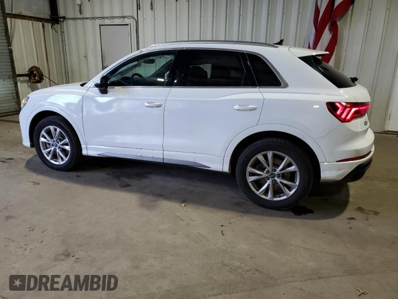 2023 Audi Q3 S line Premium z VIN WA1DECF32P1111976, wystawiony jako Copart lot #44123615 z przebiegiem 44 249 mil mil oraz Tytuł czysty. Historia ofert i sprzedaży dostępna na DreamBid. Obrazek 2.