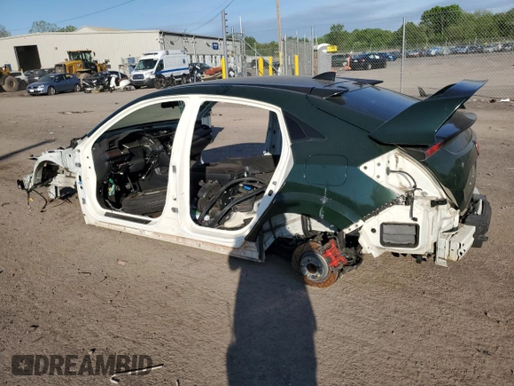 2019 Honda Civic Type R Touring z VIN SHHFK8G71KU201804, wystawiony jako Copart lot #55986035 z przebiegiem Nie podano mil oraz Czysty tytuł • Clean title. Historia ofert i sprzedaży dostępna na DreamBid. Obrazek 2.