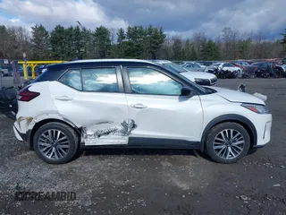 2023 Nissan Kicks SV with VIN 3N1CP5CVXPL549587, listed as a IAAI auction lot 41875114 with 17,354 mi miles. Bid and sale history available at carsss.com. Image 13.