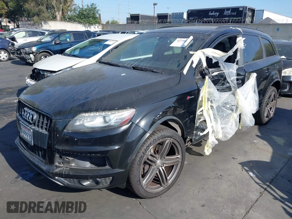 2015 Audi Q7 S line Prestige with VIN WA1DGAFE2FD014905, listed as a IAAI auction lot 42790841 with 111,992 mi miles and . Bid and sale history available at DreamBid. Image 23.