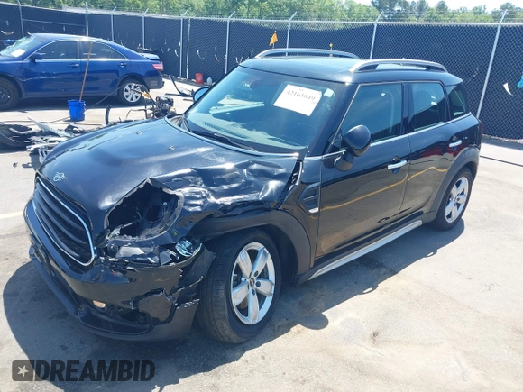2019 MINI Countryman Cooper with VIN WMZYS7C57K3F46747, listed as a IAAI auction lot 42161049 with 55,333 mi miles and . Bid and sale history available at DreamBid. Image 17.