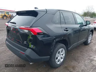 2024 Toyota RAV4 LE with VIN 2T3F1RFV0RW459195, listed as a IAAI auction lot 41943476 with 16,654 mi miles. Bid and sale history available at carsss.com. Image 4.