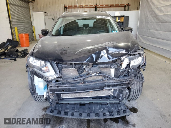 2017 Nissan Rogue SV with VIN KNMAT2MV5HP612016, listed as a Copart auction lot 55304695 with 98,826 mi miles and Salvage title. Bid and sale history available at DreamBid. Image 5.