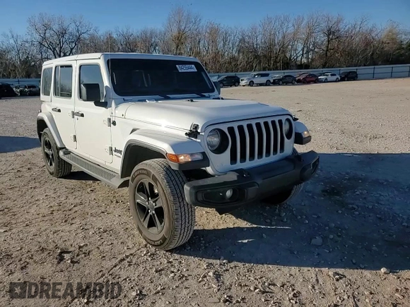 2019 Jeep Wrangler Unlimited Sahara with VIN 1C4HJXEGXKW651960, listed as a Copart auction lot 84255444 with 61,982 mi miles and Salvage title. Bid and sale history available at DreamBid. Image 11.