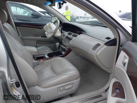 2008 Toyota Avalon XL with VIN 4T1BK36B18U283781, listed as a IAAI auction lot 42146934 with 59,809 mi miles. Bid and sale history available at carsss.com. Image 5.
