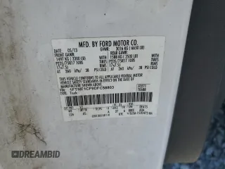 2013 Ford F-150 XL with VIN 1FTMF1CF9DFC58803, listed as a Copart auction lot 52379255 with 76,194 mi miles and Salvage title. Bid and sale history available at DreamBid. Image 14.
