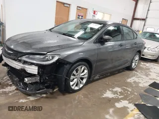 2016 Chrysler 200 S with VIN 1C3CCCBB4GN151123, listed as a IAAI auction lot 41838034 with 97,336 mi miles. Bid and sale history available at carsss.com. Image 2.
