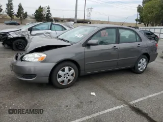 2005 Toyota Corolla CE with VIN 1NXBR32EX5Z403620, listed as a Copart auction lot 58641705 with 38,270 mi miles and Salvage title. Bid and sale history available at DreamBid. Image 1.