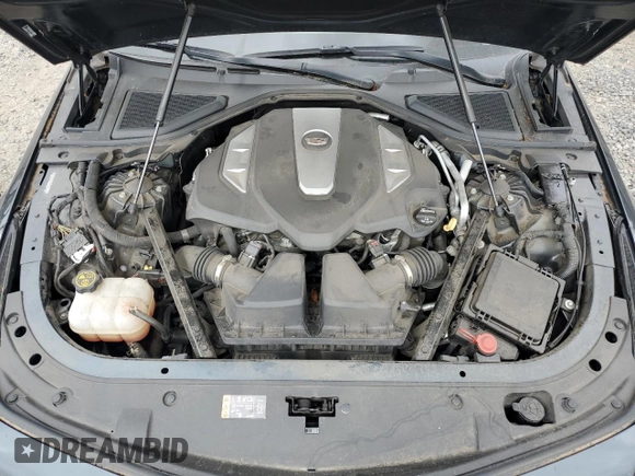 2018 Cadillac CT6 Sport AWD z VIN 1G6KP5R68JU129433, wystawiony jako Copart lot #65860664 z przebiegiem 48 227 mil mil oraz Szkoda całkowita • Salvage title. Historia ofert i sprzedaży dostępna na DreamBid. Obrazek 11.