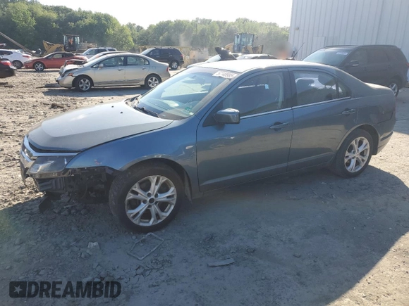 2012 Ford Fusion SE with VIN 3FAHP0HA6CR138972, listed as a Copart auction lot 57448985 with 237,398 mi miles and Salvage title. Bid and sale history available at DreamBid. Image 1.