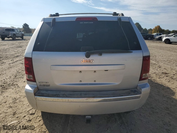 2006 Jeep Grand Cherokee Limited with VIN 1J8HS58N16C197979, listed as a Copart auction lot 77460714 with 0 mi miles and Salvage Title. Bid and sale history available at carsss.com. Image 6.