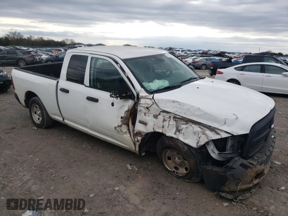 2019 Ram 1500 Classic Express with VIN 1C6RR6FT1KS722884, listed as a Copart auction lot 44250585 with 61,857 mi miles and Salvage Title. Bid and sale history available at carsss.com. Image 4.