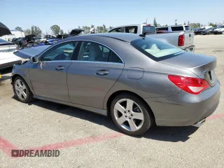 2015 Mercedes-Benz CLA 250 with VIN WDDSJ4EB8FN205137, listed as a Copart auction lot 53049934 with 23,920 mi miles and . Bid and sale history available at DreamBid. Image 2.